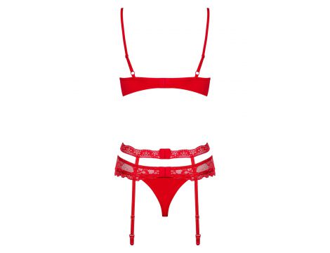 Koronkowy komplet bielizny Heartina Obsessive L/XL - 2