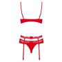 Koronkowy komplet bielizny Heartina Obsessive L/XL - 3