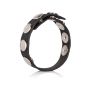 Pierścień erekcyjny skórzany Calexotics Ares czarny 22 cm - 3