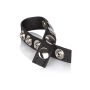 Pierścień erekcyjny skórzany Calexotics Ares czarny 22 cm - 7