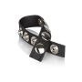Pierścień erekcyjny skórzany Calexotics Ares czarny 22 cm - 6