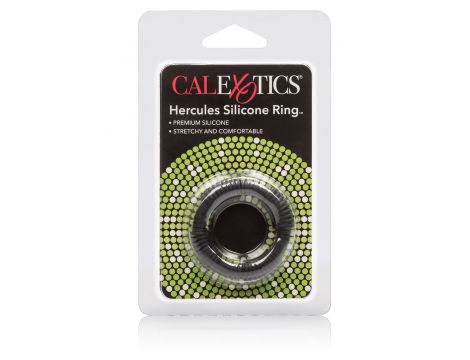 Pierścień erekcyjny Calexotics Hercules silikonowy czarny - 4