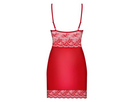 Obsessive Lovica koszulka i stringi czerwone S/M - 2