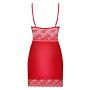 Obsessive Lovica koszulka i stringi czerwone S/M - 3