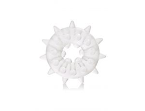 Pierścień erekcyjny Sexagon Enhancer 2 Calexotics przezroczysty 4 cm
