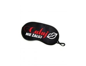 Całuj nie żałuj sex opaska maska na oczy głowę