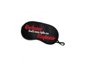 Kochanie budź mnie na bzykanie sex opaska na oczy