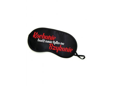 Kochanie budź mnie na bzykanie sex opaska na oczy