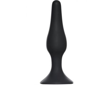 Korek analny Slim XL Lola Toys silikonowy czarny 155 cm - 2