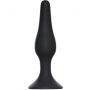 Korek analny Slim XL Lola Toys silikonowy czarny 155 cm - 3