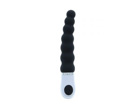 Wibrator analny Cheeky Love silikonowy 10 funkcji czarny 10 5 cm - 2