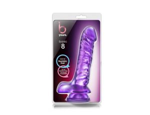 Dildo żelowe Blush B Yours Basic 8 fioletowe