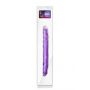 Podwójne dildo Blush B Yours fioletowe 36 cm PVC - 2