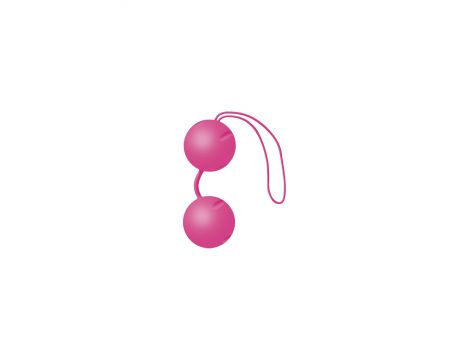 Kulki gejszy Joyballs silikonowe JoyDivision różowe 3,5 cm - 2