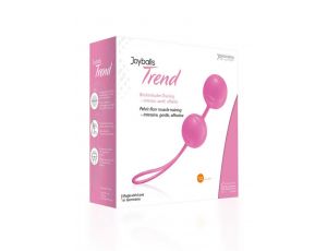 Kulki gejszy Joyballs silikonowe różowe wodoodporne 3,5 cm