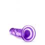 Dildo żelowe Blush B YOURS SWEET N HARD 5 fioletowe z przyssawką - 5