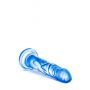 Dildo żelowe realistyczne Blush Sweet n Hard 5 niebieskie 3,7 cm - 6