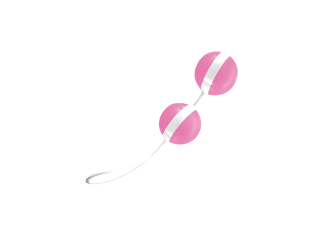 Kulki gejszy Joyballs Trend silikonowe różowo białe - 3