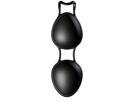 Kulki Joyballs Secret silikonowe czarne 11 cm - 2