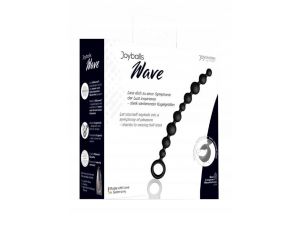 Kulki analne Joyballs Wave długie czarne silikonowe 29 cm