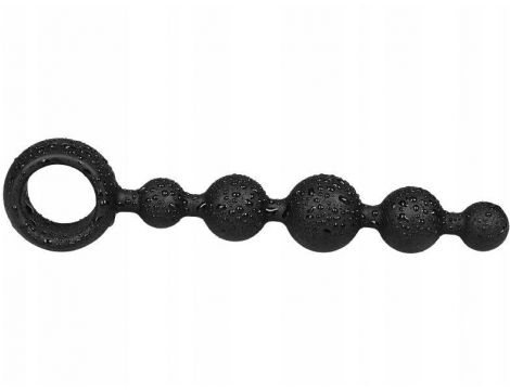 Kulki analne Joyballs Wave silikonowe czarne 17,5 cm - 4