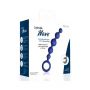 Kulki analne Joyballs Wave JoyDivision niebieskie 17,5 cm - 2