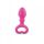Korek analny silikonowy Heart Clip Tip Toyz4lovers