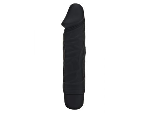 Wibrator mini klasyczny ToyJoy silikonowy 16 cm czarny - 2