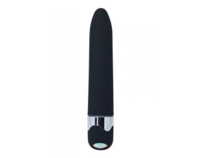 Wibrator smukły z kryształem Toyz4lovers 15 cm wodoodporny