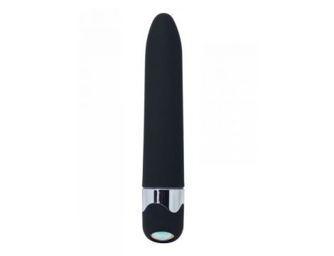 Wibrator smukły z kryształem Toyz4lovers 15 cm wodoodporny