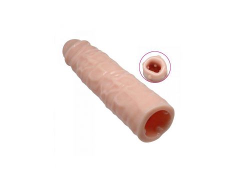 Przedłużka na penisa Toyz4lovers TPE 22.5 cm cielista