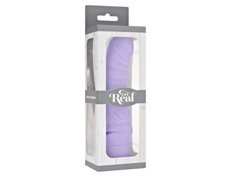 Wibrator realistyczny ToyJoy Mini Classic fioletowy 18 cm - 3