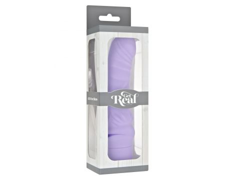 Wibrator realistyczny ToyJoy Mini Classic fioletowy 18 cm - 4