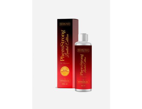 Olejek do masażu z feromonami PheroStrong Limited Edition dla kobiet 100ml