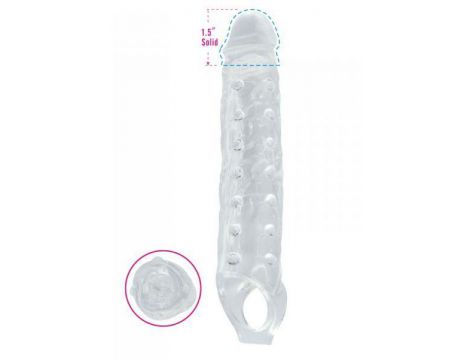 Przedłużka Toyz4lovers TPE 28 cm z twardą końcówką