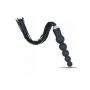 Wtyczka analna pejcz Toyz4lovers silikonowa skórzana 19,5 cm - 5
