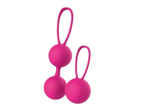 Kulki silikonowe Dream Toys Duo 3,4 cm - 3