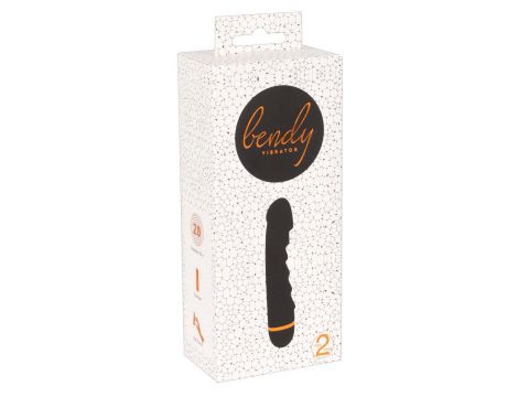 Wibrator realistyczny You2Toys Bendy Ripple czarny 16,5 cm