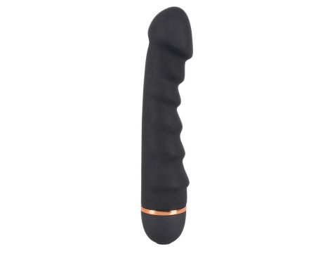 Wibrator realistyczny You2Toys Bendy Ripple czarny 16,5 cm - 3