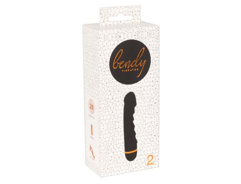 Wibrator realistyczny You2Toys Bendy Ripple czarny 16,5 cm - 10
