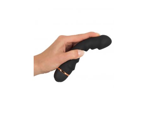 Wibrator realistyczny You2Toys Bendy Ripple czarny 16,5 cm - 8