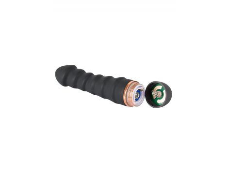 Wibrator realistyczny You2Toys Bendy Ripple czarny 16,5 cm - 16