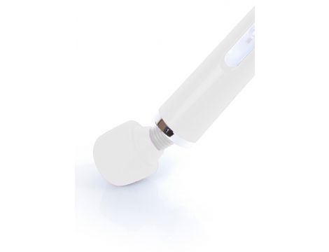 Masażer wand silikonowy Magic biały USB 10 programów - 8
