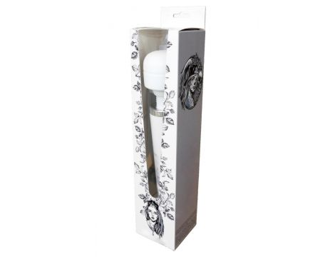 Masażer wand silikonowy Magic biały USB 10 programów - 9