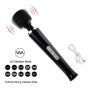 Masażer wand silikonowy Magic biały USB 10 programów - 14