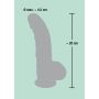 Dildo realistyczne Medical Silicone silikonowe 20 cm - 15
