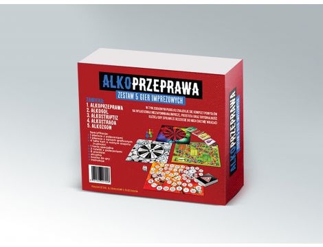 Zestaw pięciu gier imprezowych Grammi - 2