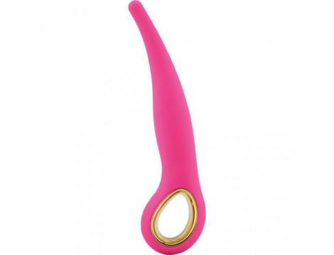 Wibrator analny silikonowy Toyz4lovers różowy USB 18 cm - 2