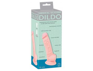 Realistyczne dildo silikonowe Medical Silicone 18 cm