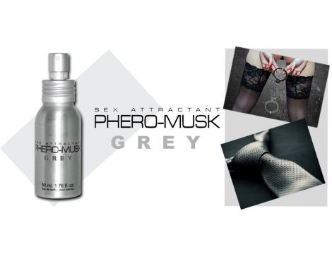 Feromony męskie Phero Musk Grey Aurora 50 ml - 3